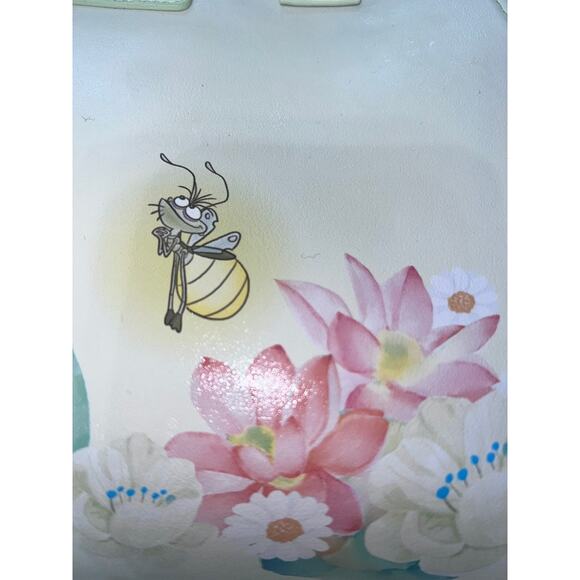 Loungefly Disney Princess‎ and the Frog Watercolor Tote Bag Multicolor - Picture 3 of 11